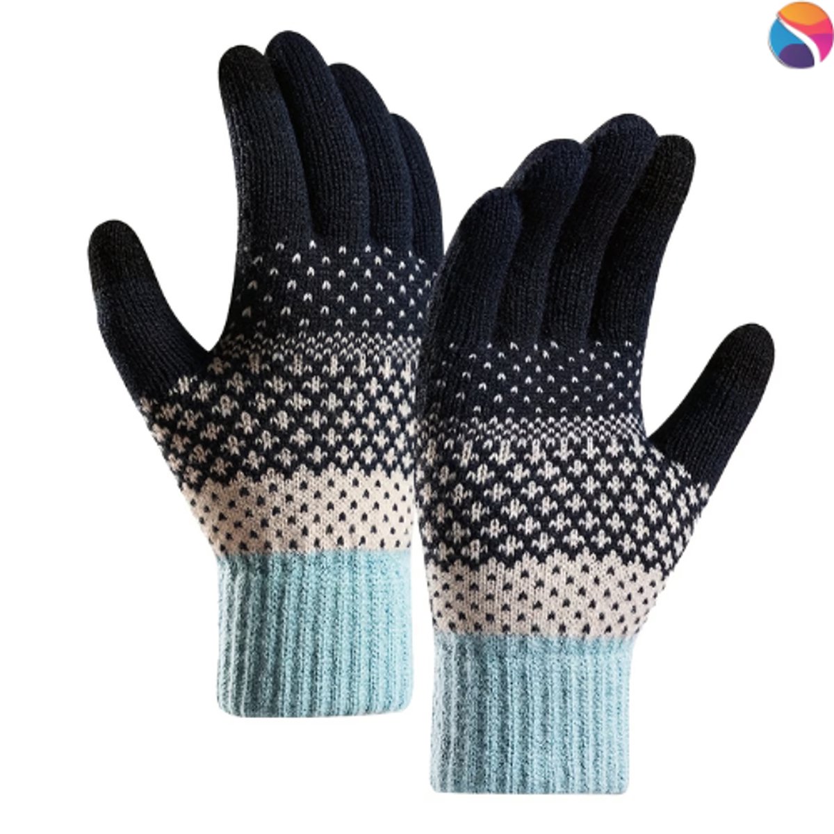 Warme Winterhandschoenen Zwart – Touchscreen – Unisex - One size - Winter - Handschoen - Nieuw model