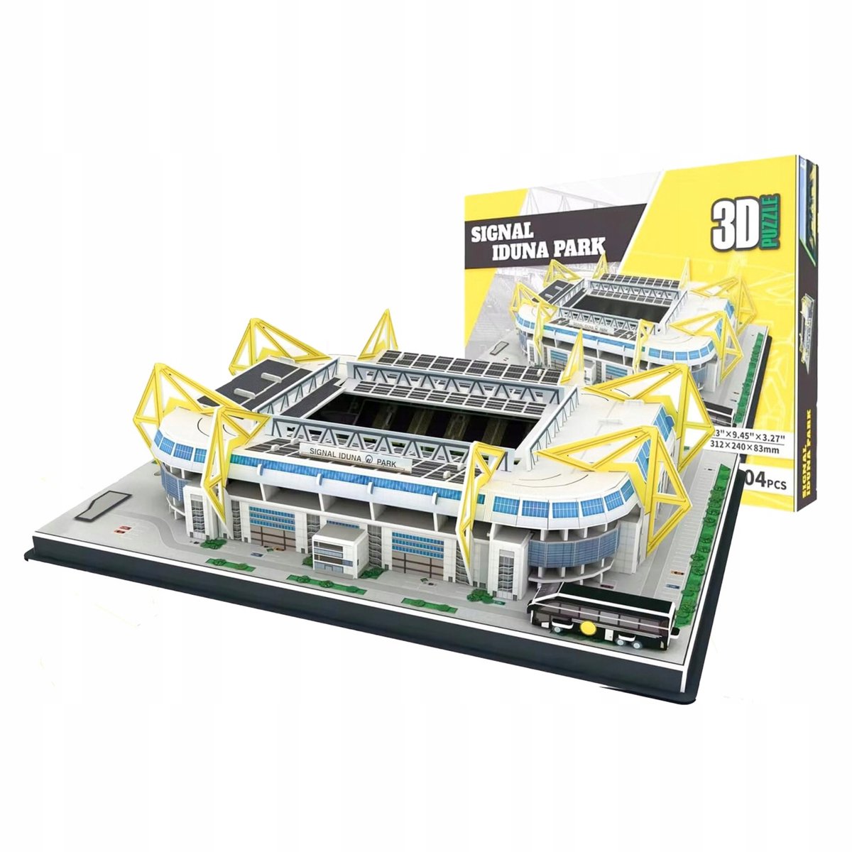 3D Puzzel Stadion Signaal Iduna Park Borussia Dortmund 104 Stukjes