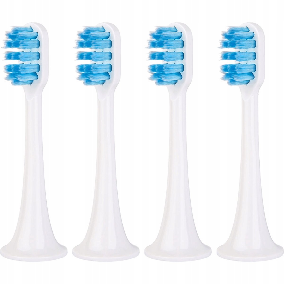 4x Sensitive Opzetborstels voor Xiaomi T300 T500 Sonic Tandenborstels