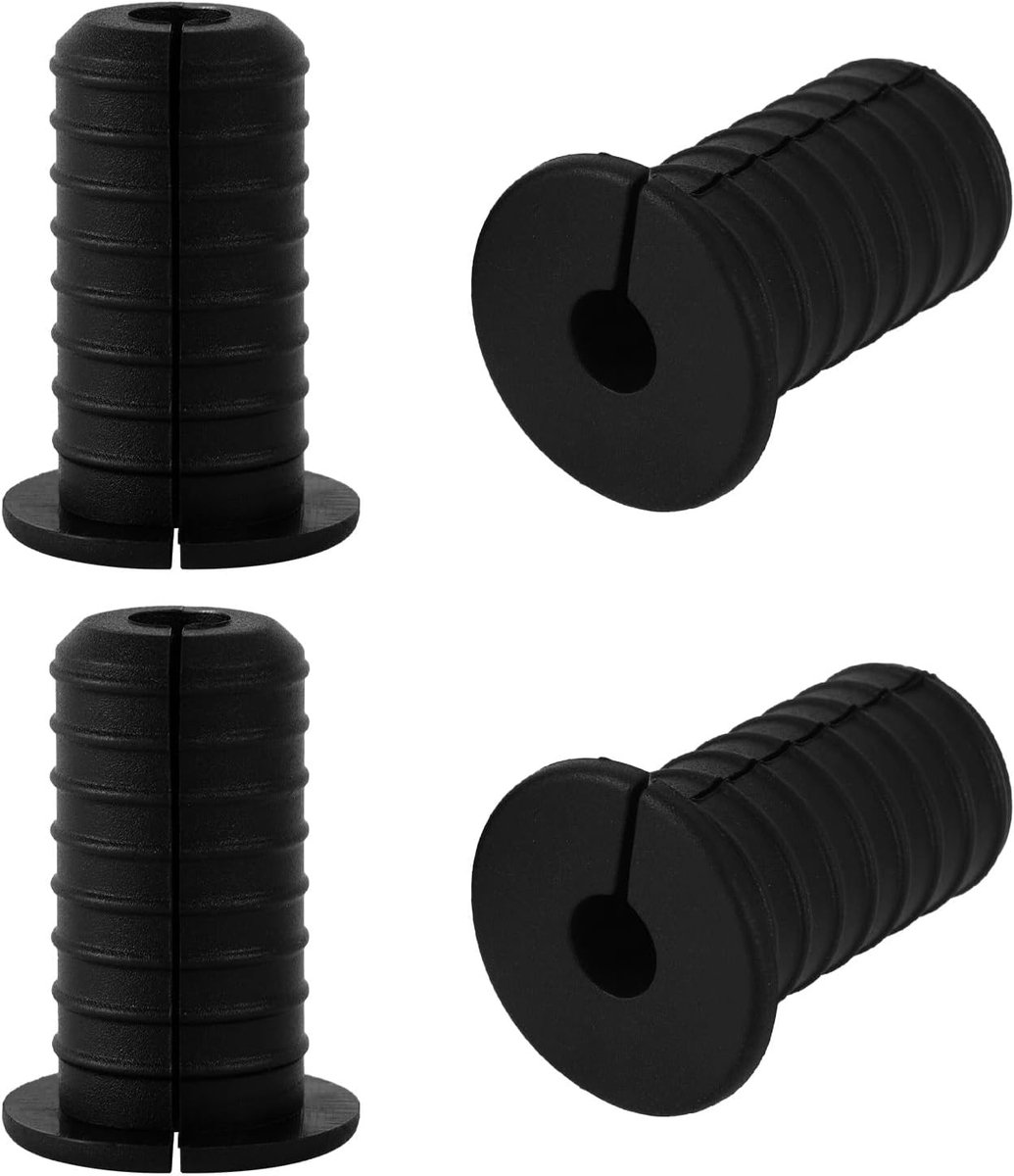Cablegrommet 19mm - Siliconen kabeldoorvoer - Niet-slip splitwand grommet - Bescherming voor ethernet/TV kabels - ShopVlot