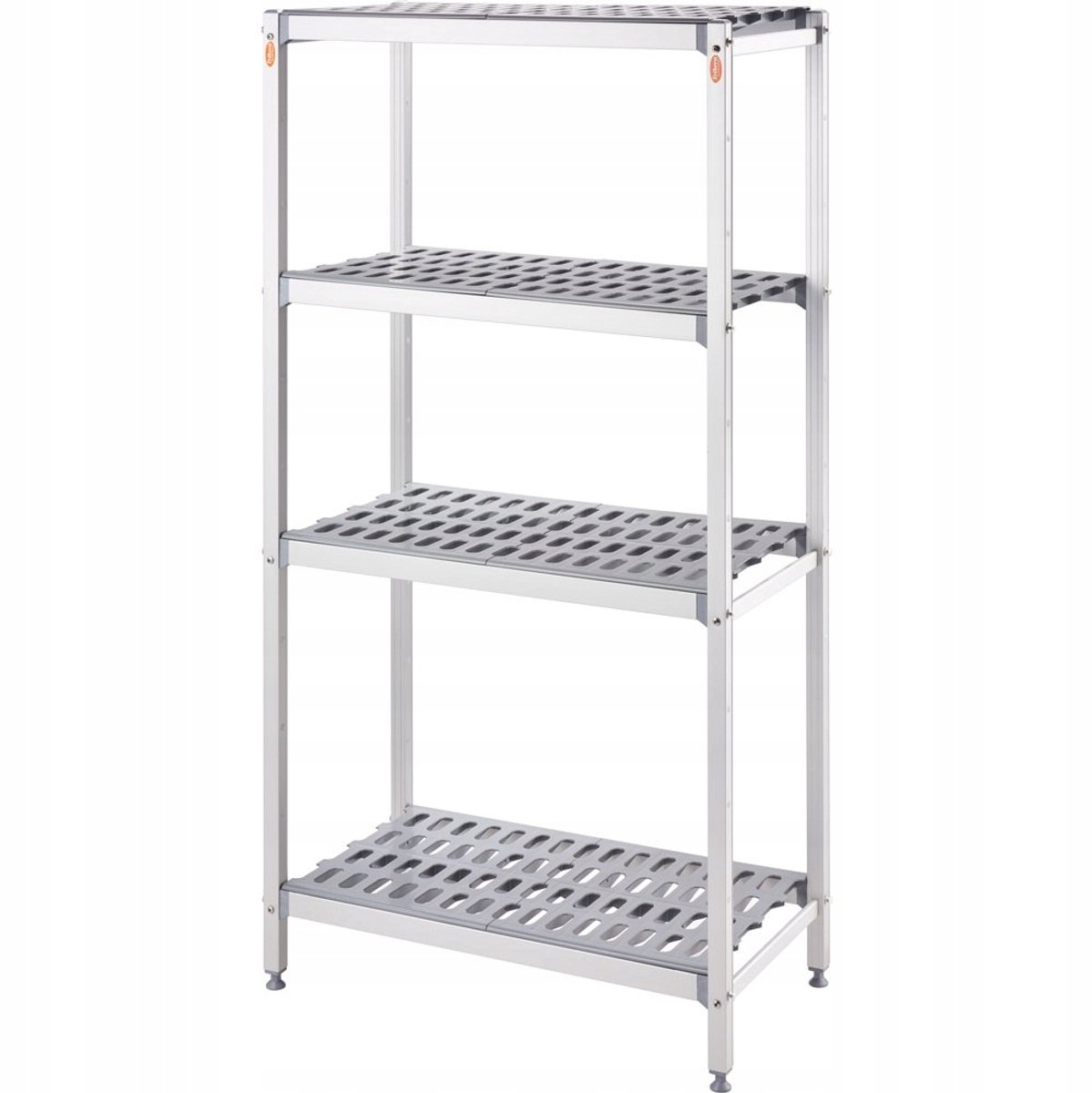 Professionele Aluminium Opslagrek - 151x46x168 cm