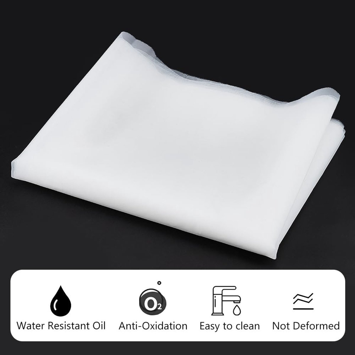 Dailygoods- Filterdoek 4 m x 40,5 cm - Hoogwaardig Nylon - Slijtvast - Anti-aging - Verf/Voedsel/Chemicaliën - Voorkomt Verstopping - Filtermesh