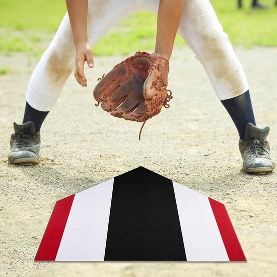 Softball Slagmat - Trainingsmat Opvouwbaar - Softbal Training - Strategische Zone Indeling - 43 x 43 cm - Meerdere Kleuren — afbeelding 3