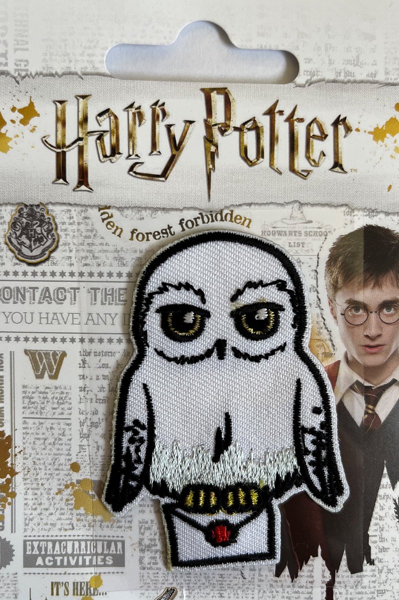 Harry Potter - Hedwig met Brief - Patch