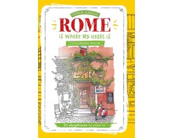 Urban Anna Coloring- Urban Anna's Rome Is Where My Heart Is Coloring Book