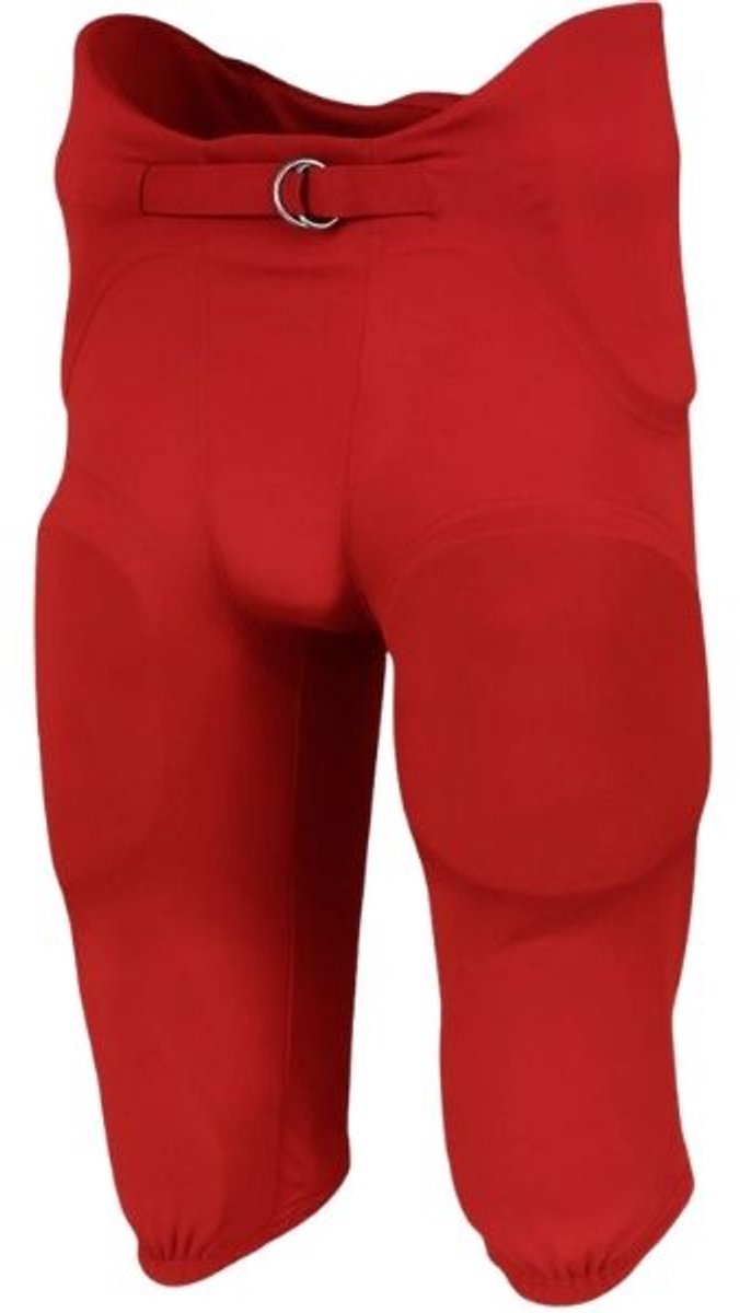 Riddell Safety Pants w/Pads Adult M Red Gamepants voor Sport American Football
