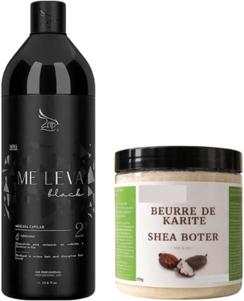 Mask ZAP Me Leva Black Professionele Braazilians Keratin Treatment 1000 ml