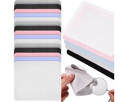 Reinigingsdoekjes Microvezel - Poetsdoekjes Set - Scherm Reinigen - Krasvrij Zonder Strepen - 20 Stuks - Multicolor