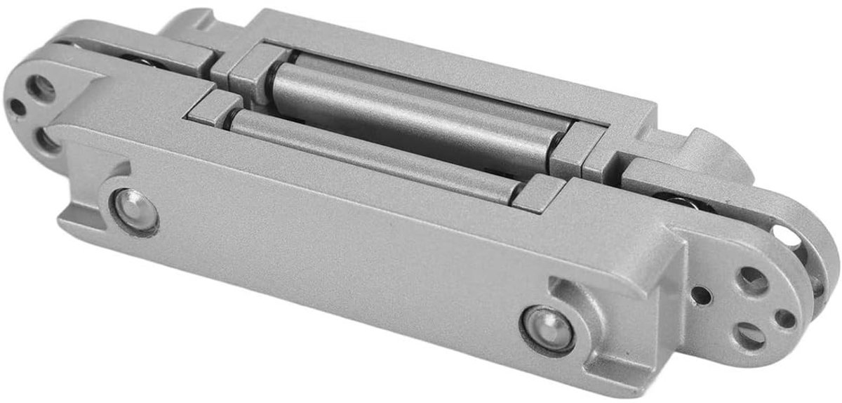 Dailygoods- Deurscharnier 180 graden verstelbaar - Verborgen Scharnier - Onzichtbaar Scharnier - Scharnier voor Kasten - Scharnier voor Deuren - Geschikt voor Deuren van 35 mm tot 850 mm