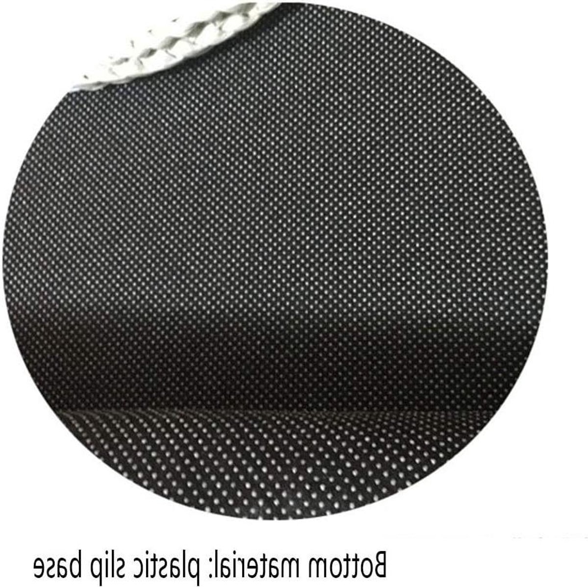 Ronde Vloermat - Zachte Tapijttegels - Woonkamer Decoratie - Antislip Bodem - 100cm Diamet