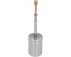 Dailygoods- Koffiezetapparaat Draagbaar - Roestvrij Staal - Herbruikbaar Ontwerp - Lichtgewicht - Ideaal voor Thuis/Kantoor/Reizen - Nauwkeurige Extractie - Koffiezetter