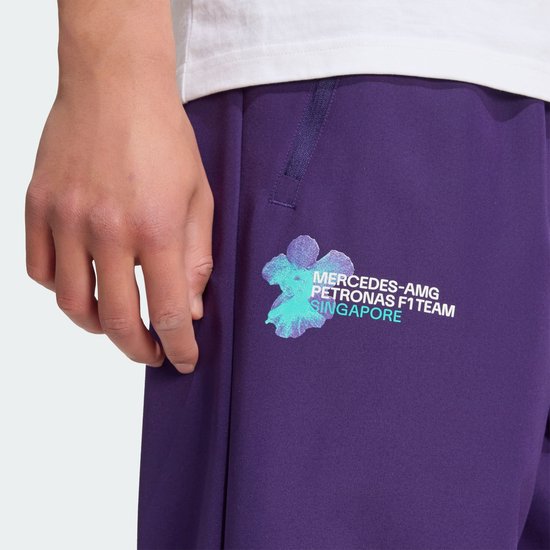 Adidas Performance Mercedes - Amg Petronas Formula 1 Team Vanda Bloom Broek - Heren - Paars van adidas Performance — afbeelding 2