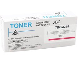 ABC huismerk Toner geschikt voor Brother TN248M magenta DCP-L3515cdw DCP-L3520cdw DCP-L3520cdwe DCP-L3527cdw DCP-L3555cdw DCP-L3560cdw HL-L3215cw