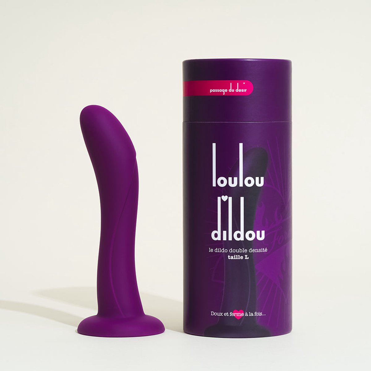 Dildo met dubbele dichtheid Loulou Dildou