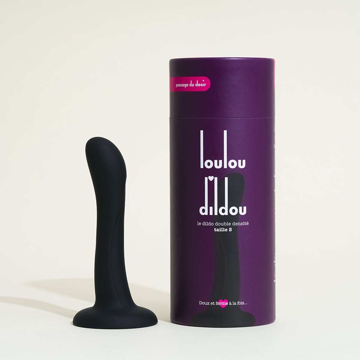 Dildo met dubbele dichtheid Loulou Dildou