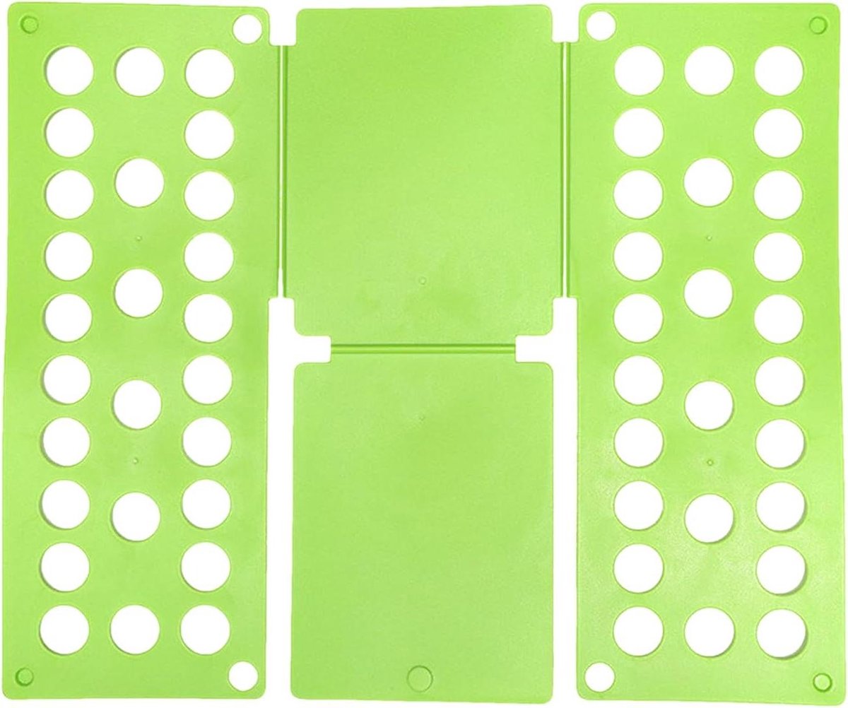 Kleding Vouwplank - Vouwhulp Kleding - Garderobe Organiseren - Tijdbesparend Ontwerp - 40x48 cm - Groen
