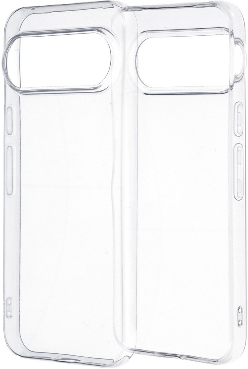 Mobiparts hoesje geschikt voor Google Pixel 11 Pro XL - Zacht TPU - Schokabsorberend TPU - Grip Coating - Transparant