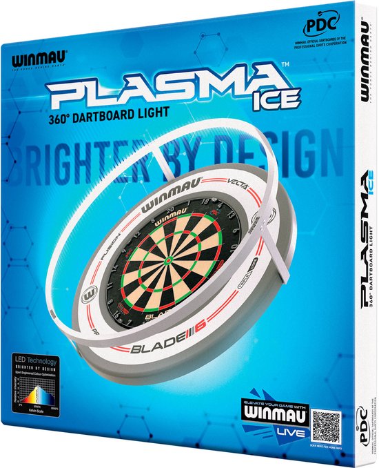 Winmau Plasma Ice Dartbord Verlichting van Winmau — afbeelding 5