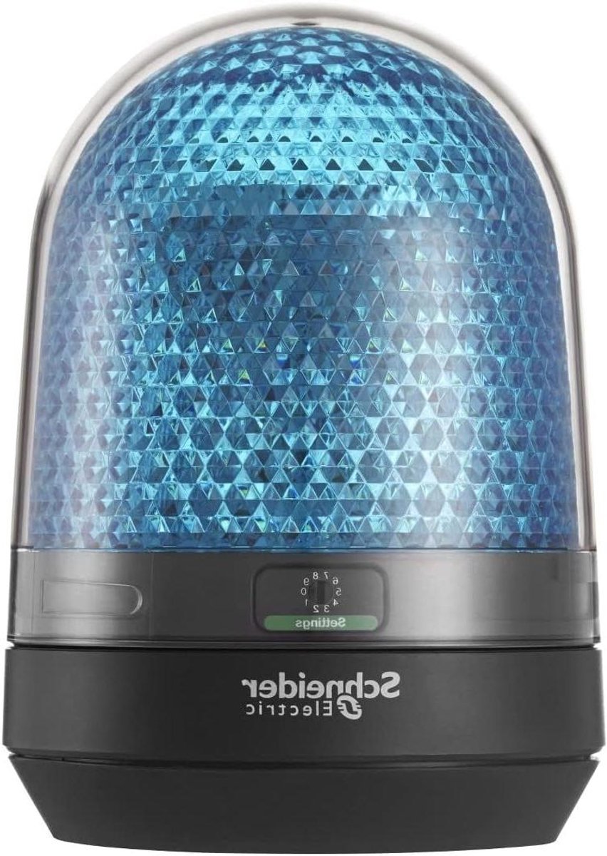 Draailamp - Signaallamp - Melding Geven - Breed Voltagebereik - 110-230V - Blauw