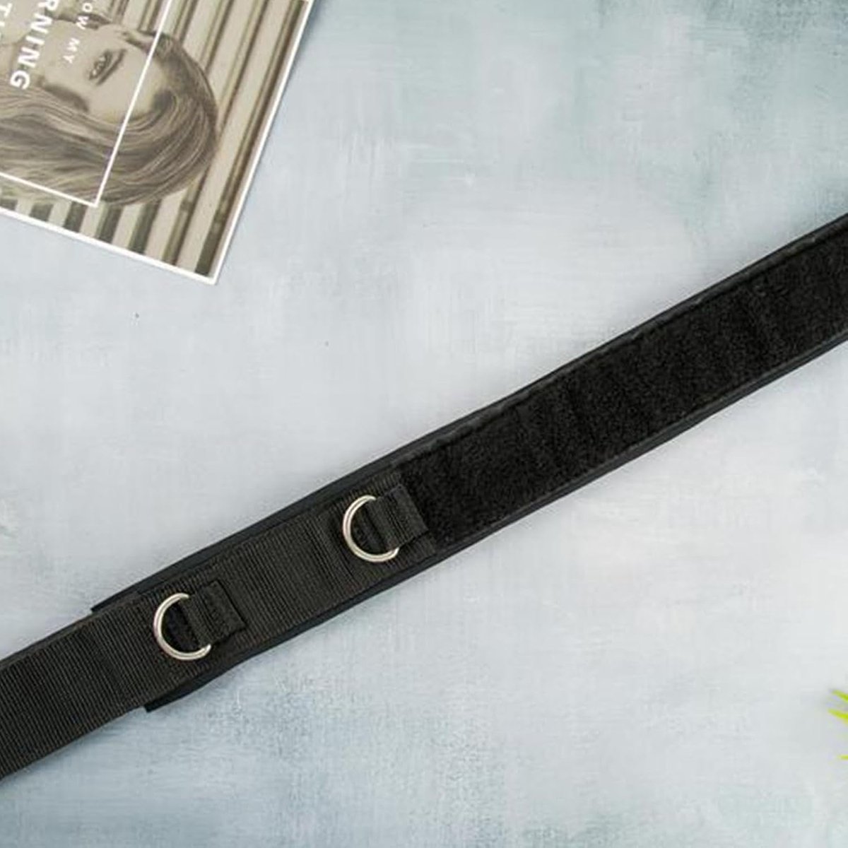 Dijband Fitness - Dijmanchet Benen - Krachttraining Benen - Gewatteerde Bescherming - Verstelbaar - Meerkleurig