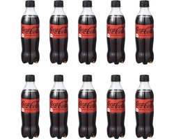 Coca-Cola Zero Sugar – 12-Pack (12 x 375ml) – Suikervrije Frisdrank – Calorievrij & Verfrissend – Tray/Voordeelverpakking