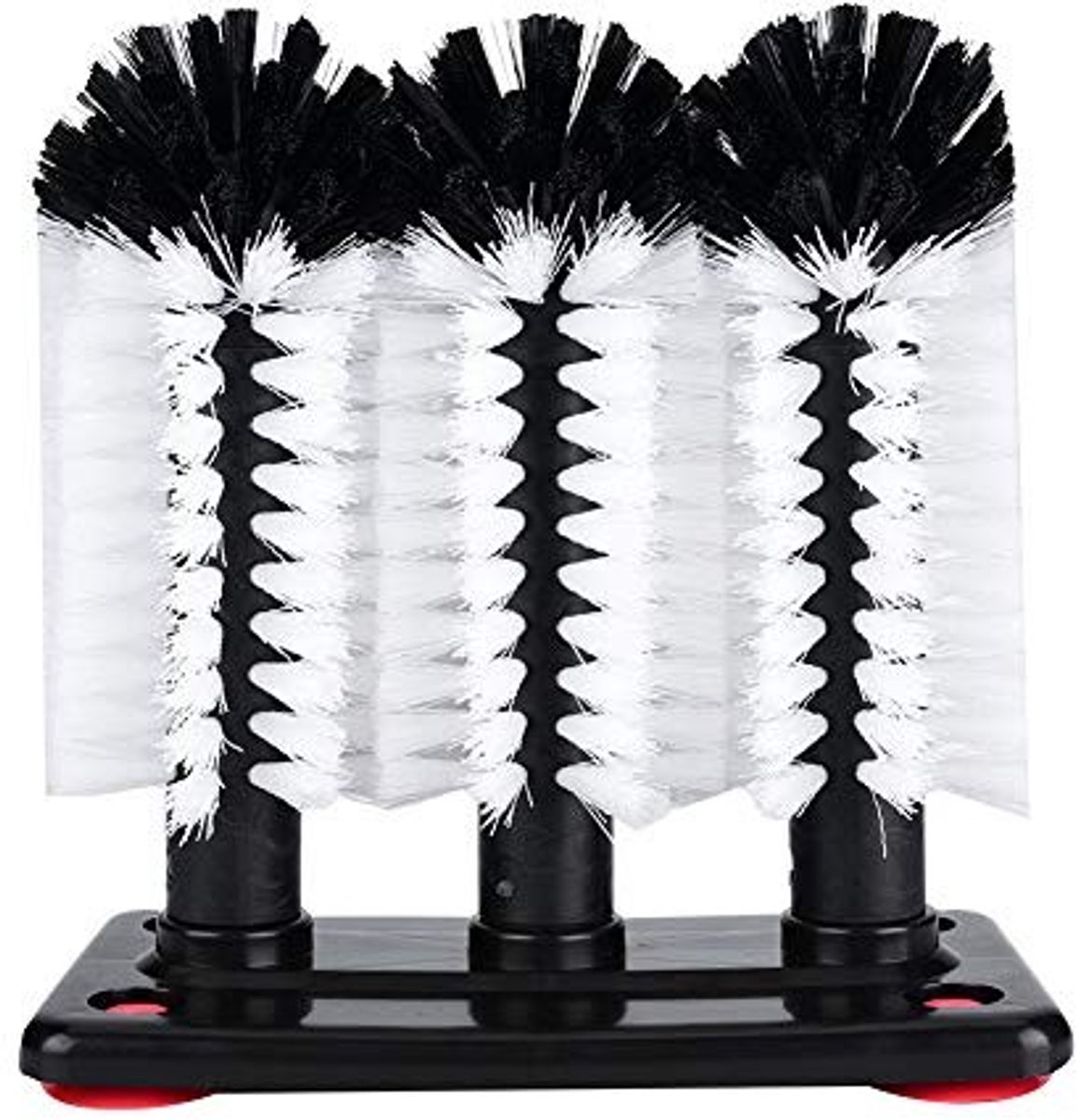 Dailygoods - 3 Borstels voor Schoonmaak Waterflessen en Glazen