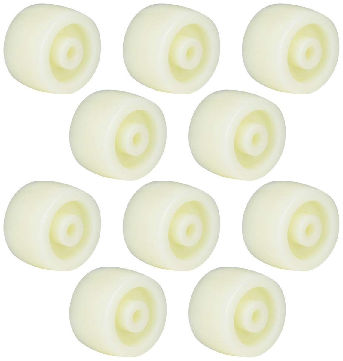 Dailygoods- Zwenkwiel 1,5 Inch Antislip - Palletwagenwiel - Productdragend Wiel - Maximale Belasting 40KG - Polypropyleen Materiaal - Eenvoudig te Installeren