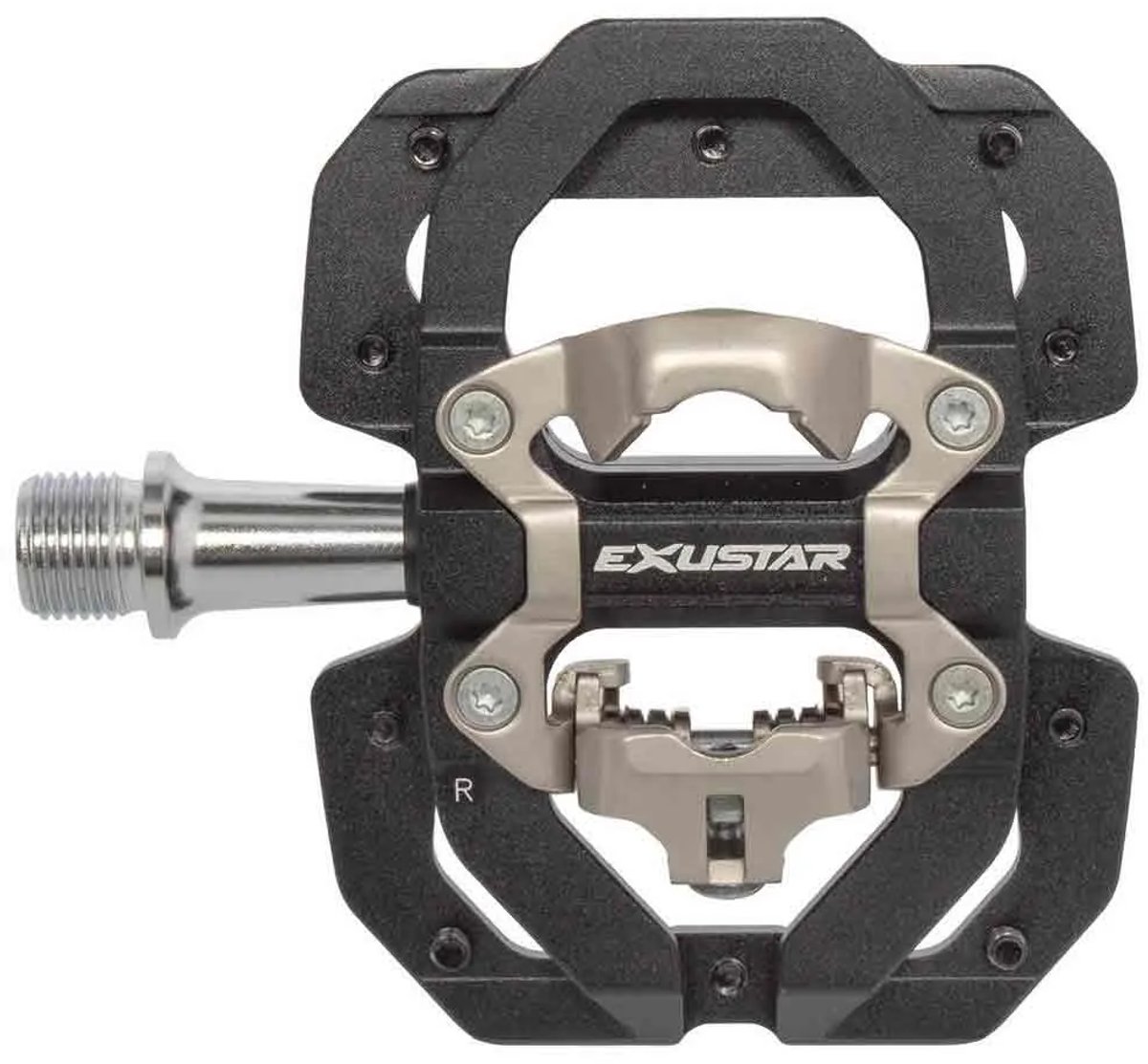 Exustar E-pm835 Pedalen Zilver