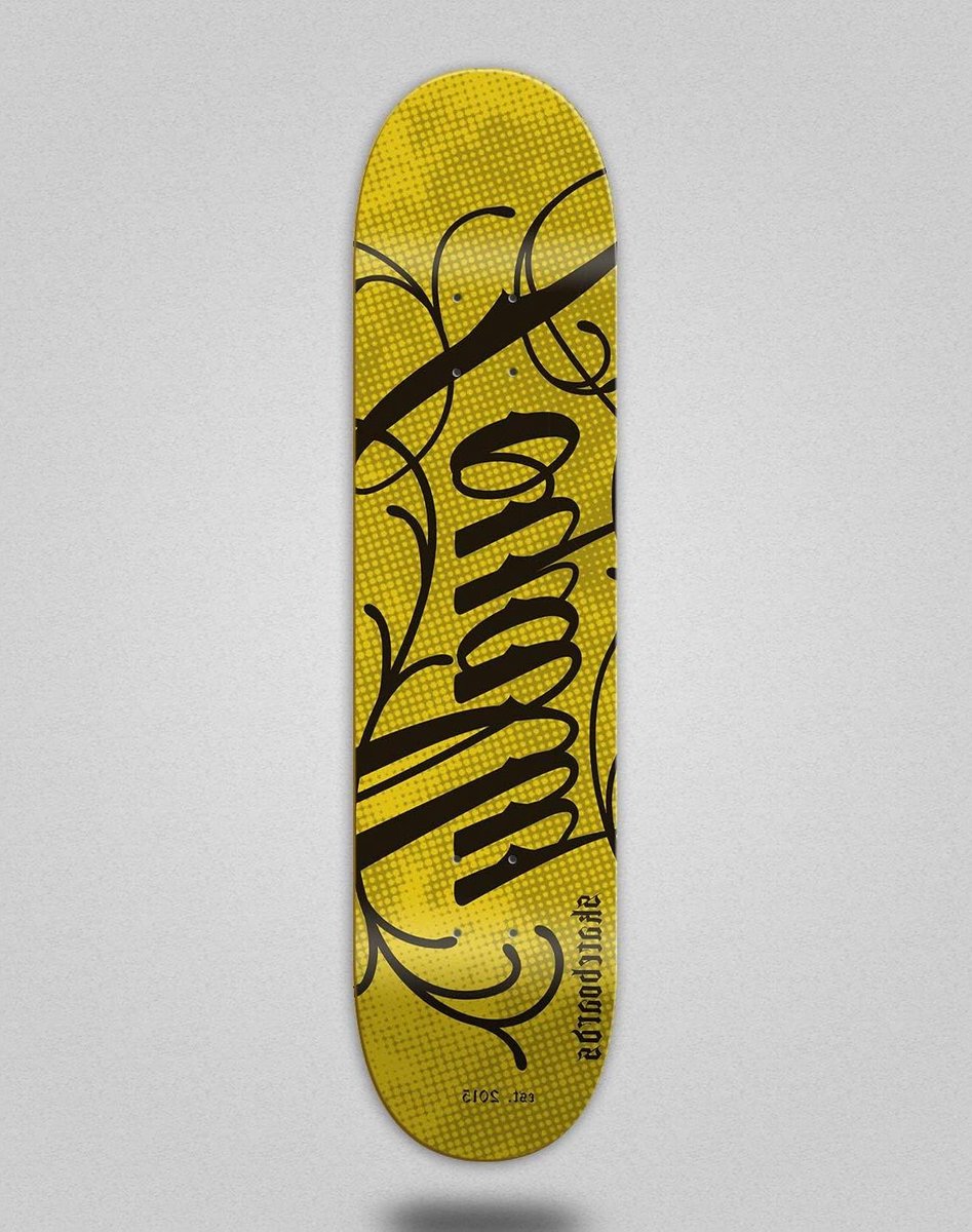 Skateboard Deck Skateboard Plank Skateboarden Icon Design 7.875 inch