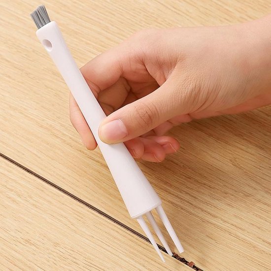 Naden Reinigingsborstel - Tegelvoegen Borstel - Schoonmaken van voegen - Ergonomische grip - 18 x 3 x 3 cm — afbeelding 2