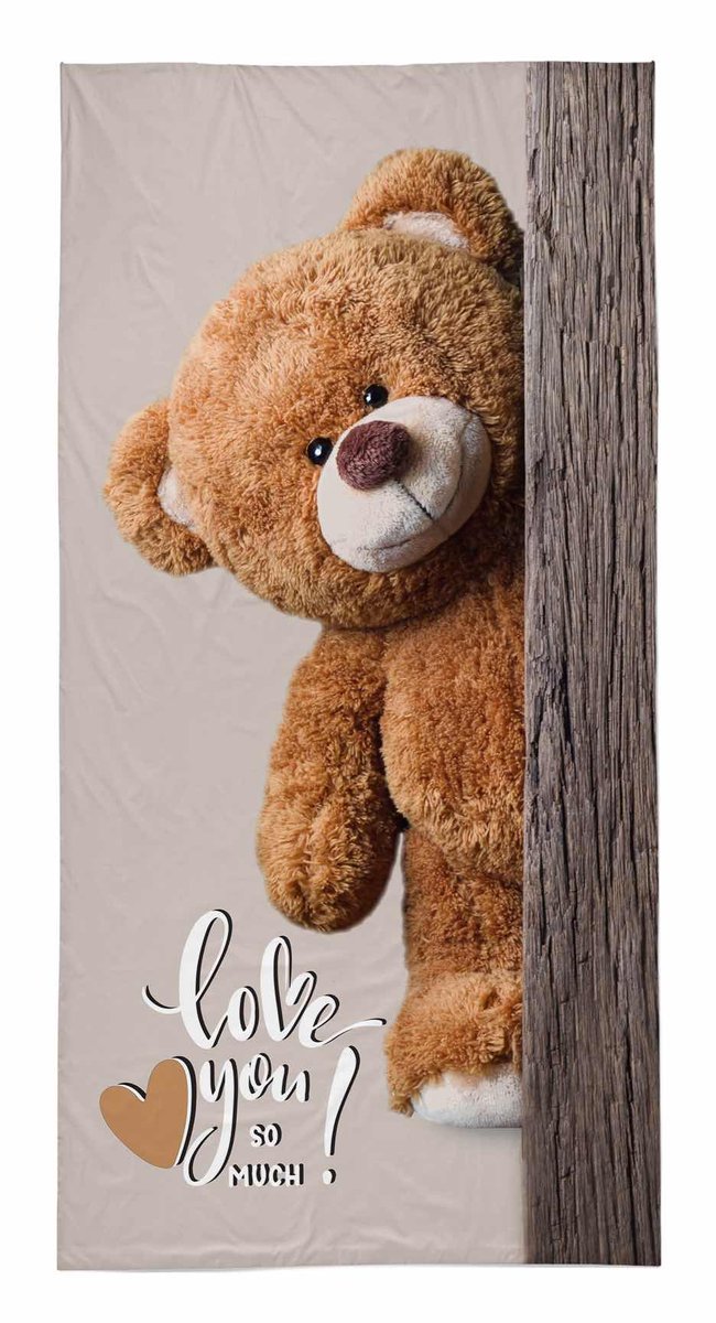 Teddy Bear Badlaken 70x140 Katoen STrandlaken