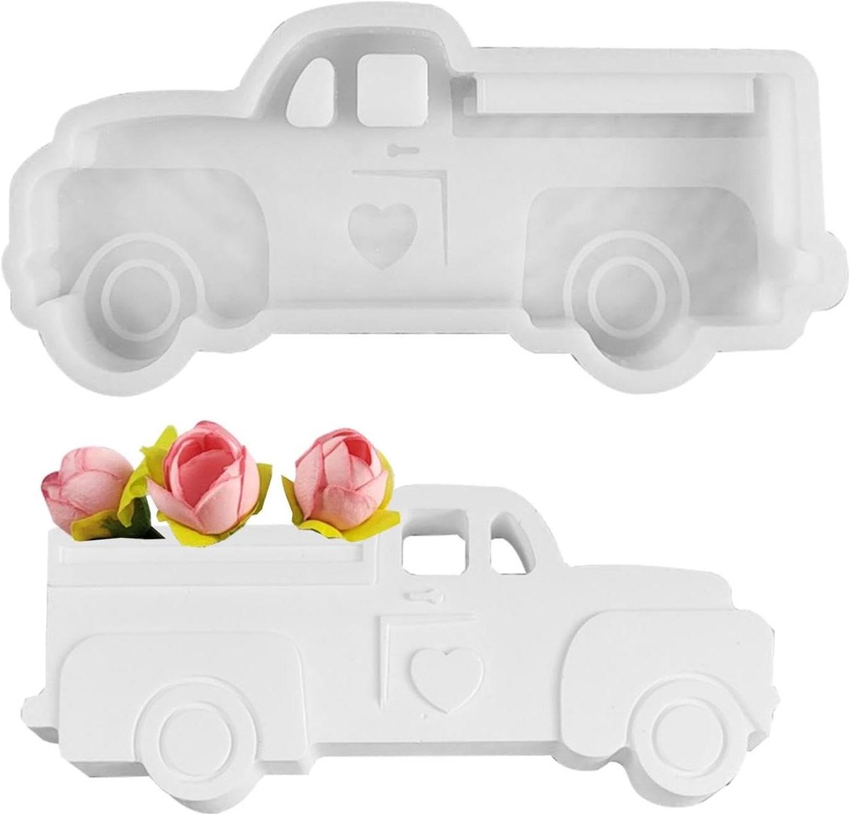 Truck Mal - Beton Hars Mal - Woondecoratie Maken - Opvallende Truckstijl - Zoals Afgebeeld - Grijs
