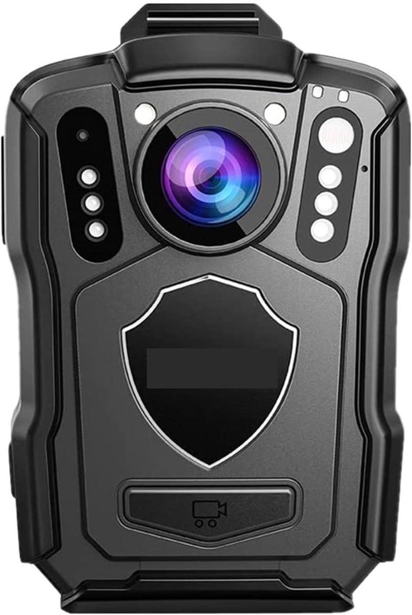 Body Camera - Draagbare Recorder - Veiligheid Bewaken - 15 Uur Opname - IP67 Waterdicht - Zwart