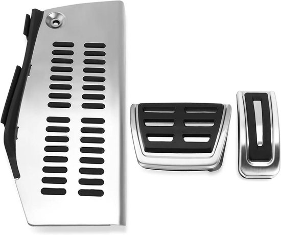 Pedaalhoezen Auto - Pedaal Covers - Verbeter Rijervaring - Antislip Ontwerp - 1 Set - Zilver — afbeelding 4