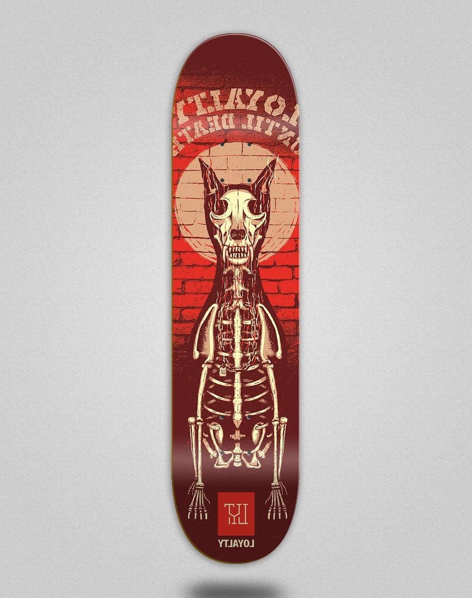 Skateboard Deck Skate Deck Street Skateboarding Dead Dog Design 7.875 inch