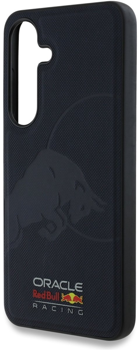 Red Bull Hoesje Van Leer Met Mesh-Design En Reliëf Van De Stier Voor Samsung Galaxy S25, Geschikt Voor Magsafe. van Red Bull — afbeelding 5