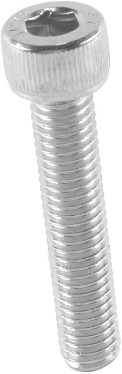 Dailygoods- Inbusbouten M8 - 40 mm lengte - 8 mm diameter - Verpakking van 10 stuks - Cilindrische kop - Roestvrij staal A2 - Schroeven