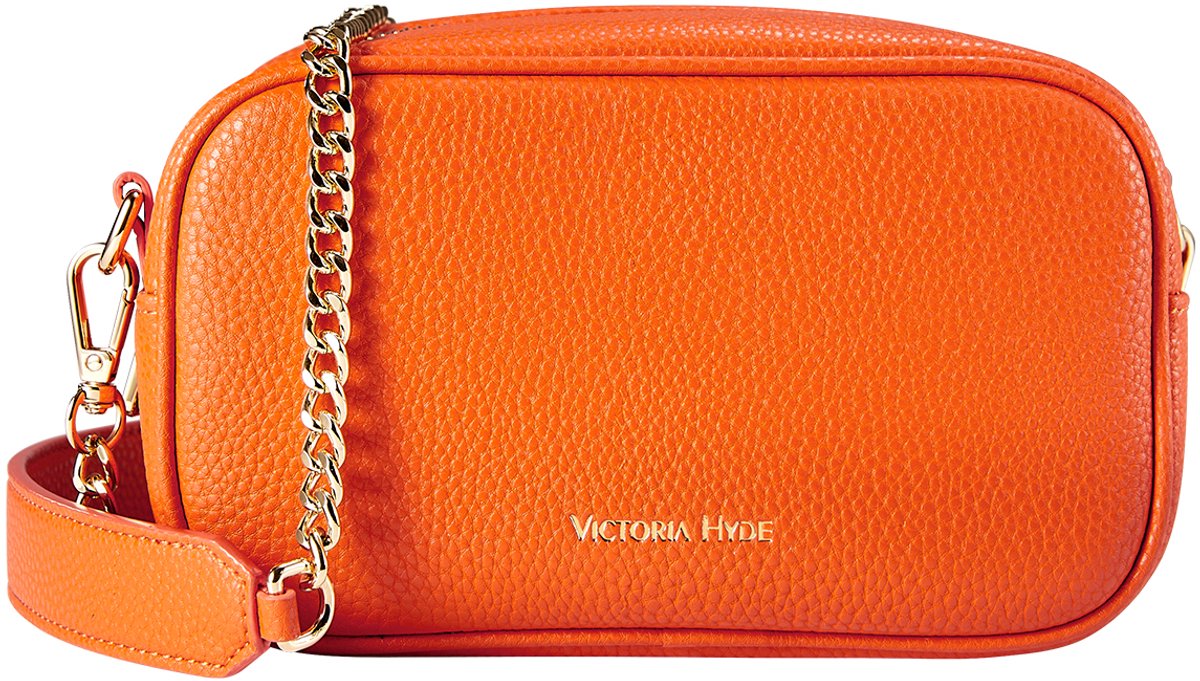 AntoniaVictoria Hyde "Antonia" - Crossbody Tas - Handtas - Veelzijdige Mode Eenvoudige Crossbody Heuptas - Stijlvol en Functioneel - Imitatieleer - Telefoontas - Klein handtas dames - valentijn cadeautje - Oranje
