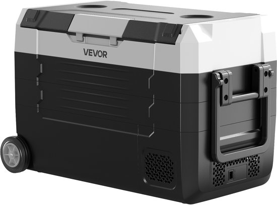 VEVOR Auto Kofferkooier, DC 12/24V AC100-240V Compressor Elektrische Cooler, -20°C tot 20°C Truck Kooier met APP Bediening, Rijwielen & Dubbele Zone, 35L Auto Cooler voor RVs, Boten, Camping, Vissen van Vevor — afbeelding 2