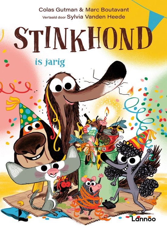 Stinkhond - Stinkhond is jarig - cover