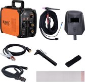 Kibani Lasapparaat TIG-200S incl. 40 Wolfraamelektroden - TIG & MMA Lasapparaat tot 4.0 mm - IGBT-Inverter-Technologie - Compact en Lichtgewicht - Elektrisch Lasapparaat 220V - RVS / Elektrode Lassen