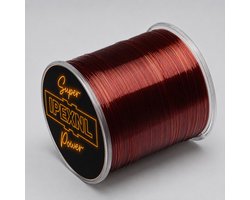 IPEXNL Super Power Nylon Vislijn 500m – Rood – 0.32mm – Trekkracht 10.5kg – Sterke Visdraad voor Zoet- en Zoutwater