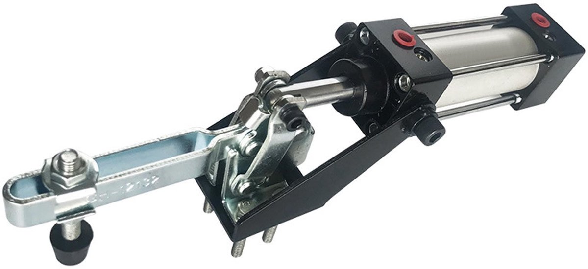 Dailygoods- Pneumatische Klem 227kg Klemkracht - Deurgesp Klem - Stabiele Grip - Warmgewalste Staalplaat - Model GH-12132-A - Verhoogt Werkefficiëntie