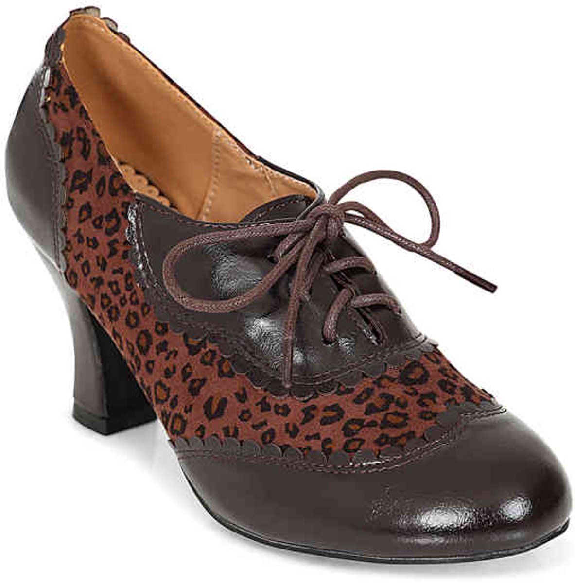 Banned - Bertie'S Leopard Pumps - 38 Shoes - Bruin