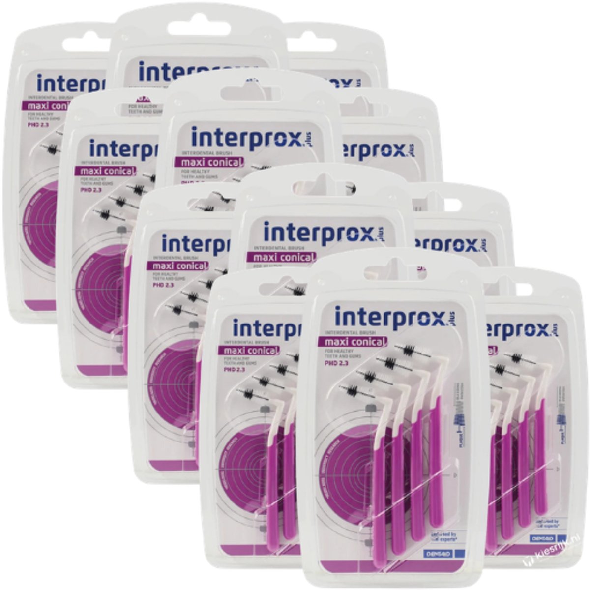 12x Interprox Plus Ragers Maxi Conical PHD 2.3 Paars - 4 stuks