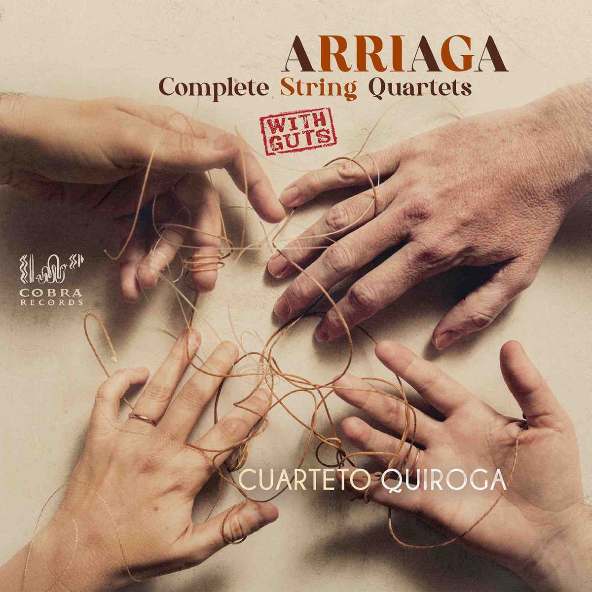 1-CD Arriaga - Complete String Quartets (2026) - Cuarteto Quiroga