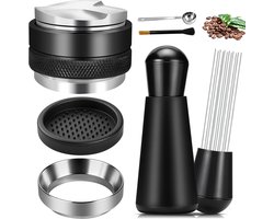 Omgoods - Dubbele Espresso Tamper Set met Koffiedispenser
