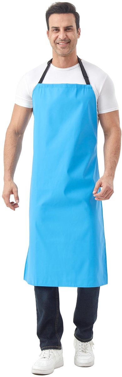 Omgoods - Unisex PU Waterdicht Schort - Voor Keuken, Laboratorium en Tuin