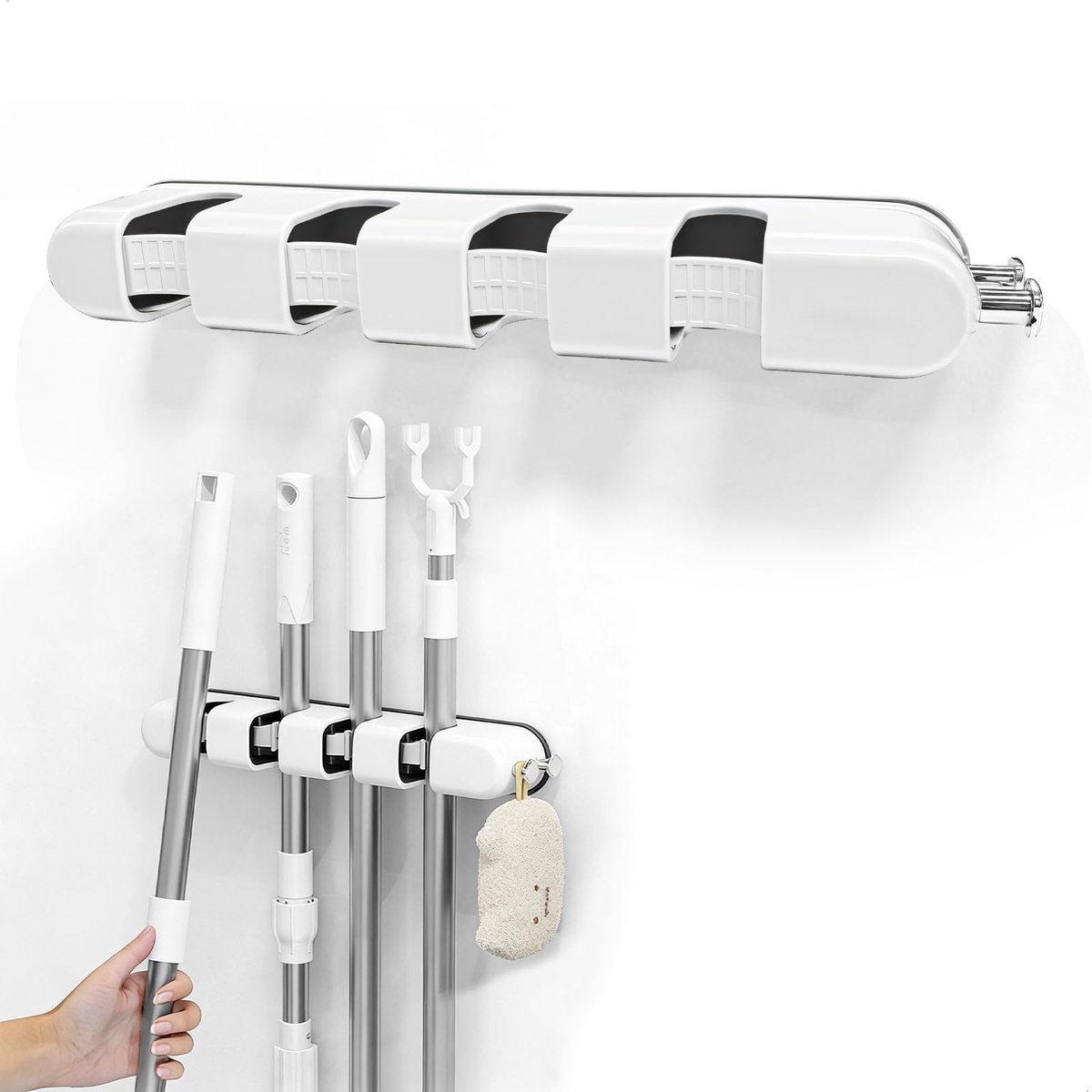 Omgoods - Wandbeugel voor Bezem en Tuingereedschap