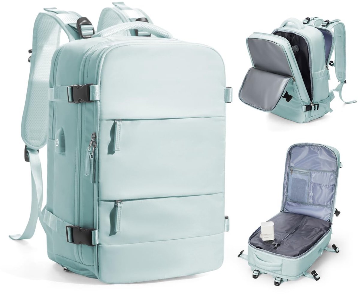 Omgoods - Vacuüm Rugzak 40x30x20 - Reisbagage voor Vliegtuig